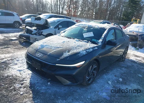 2025 Hyundai Elantra Sel Sport from USA, damaged, VIN KMHLM4DG2SU863762